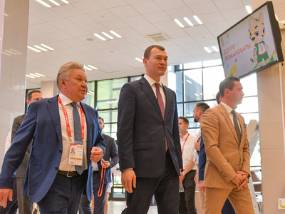 Игры БРИКС-2024: министр спорта России на объектах Поволжского университета / Павел Железняк