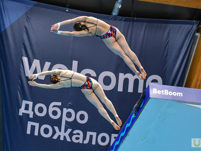 Открытие чемпионата России по прыжкам в воду/ Павел Железняк