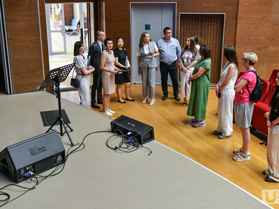 Auditors of Healthy Campus in the Educational and Laboratory Building / Pavel Zheleznyak