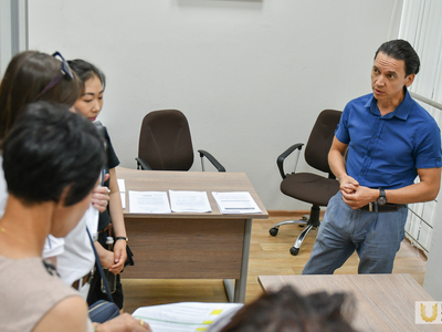 Auditors of Healthy Campus in the Educational and Laboratory Building / Pavel Zheleznyak