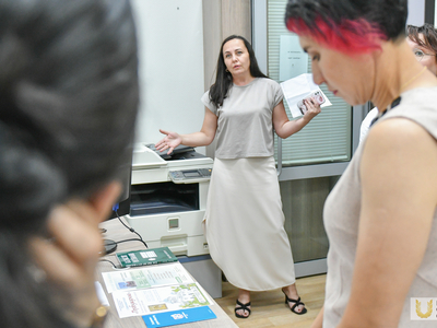 Auditors of Healthy Campus in the Educational and Laboratory Building / Pavel Zheleznyak