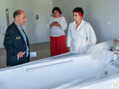 Аудиторы Healthy Campus на объектах университета / Павел Железняк