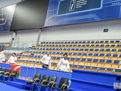 Аудиторы Healthy Campus на объектах университета / Павел Железняк