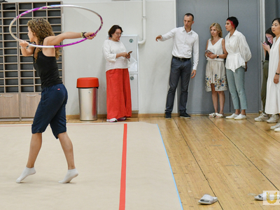 Аудиторы Healthy Campus на объектах университета / Павел Железняк