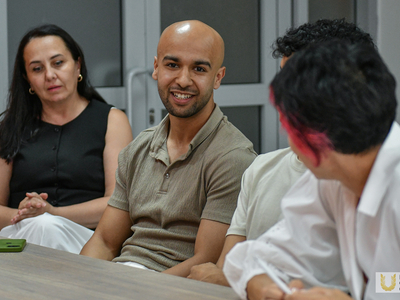 Аудиторы Healthy Campus на объектах университета / Павел Железняк