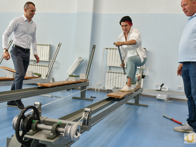 Аудиторы Healthy Campus на объектах университета / Павел Железняк