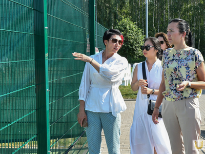 Аудиторы Healthy Campus на объектах университета / Павел Железняк