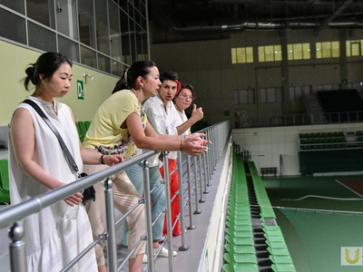 Аудиторы Healthy Campus на объектах университета / Павел Железняк