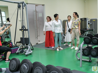 Аудиторы Healthy Campus на объектах университета / Павел Железняк