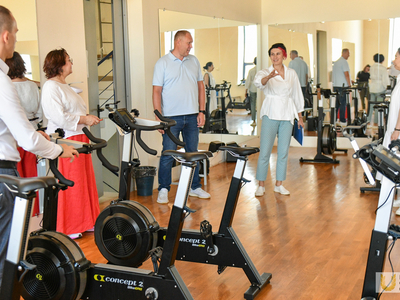 Аудиторы Healthy Campus на объектах университета / Павел Железняк