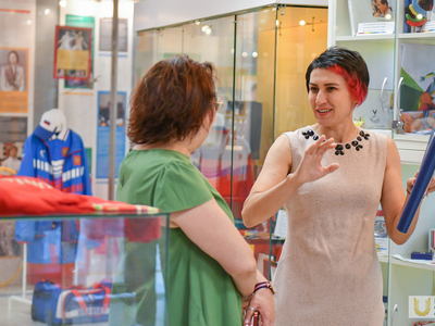 Auditors of Healthy Campus in the Educational and Laboratory Building / Pavel Zheleznyak