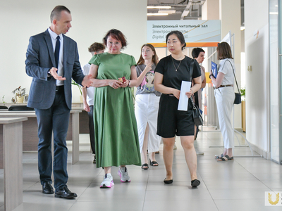 Auditors of Healthy Campus in the Educational and Laboratory Building / Pavel Zheleznyak