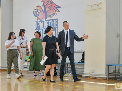 Auditors of Healthy Campus in the Educational and Laboratory Building / Pavel Zheleznyak