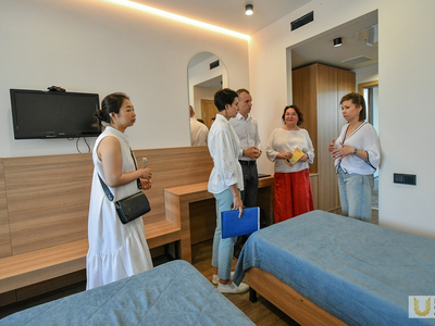 Аудиторы Healthy Campus на объектах университета / Павел Железняк