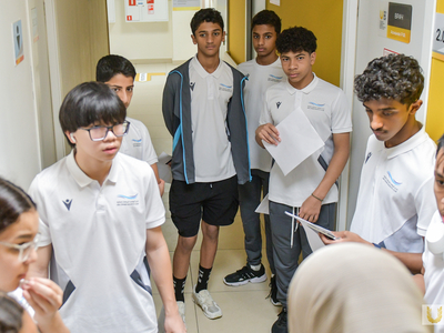 Медобследование спортсменов клуба водных видов спорта Абу-Даби / Павел Железняк