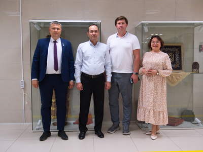 Визит заместителя председателя Госкомитета по физической культуре и спорту Туркменистана Сердара Атаева