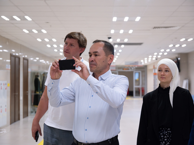 Визит заместителя председателя Госкомитета по физической культуре и спорту Туркменистана Сердара Атаева