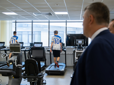 Визит заместителя председателя Госкомитета по физической культуре и спорту Туркменистана Сердара Атаева