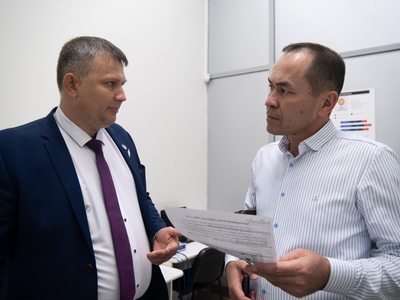 Визит заместителя председателя Госкомитета по физической культуре и спорту Туркменистана Сердара Атаева