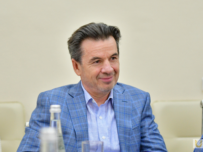 Встреча ректора с министром физической культуры и спорта Свердловской области / Павел Железняк