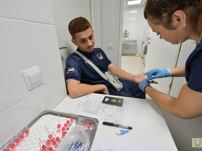 Medical examination of the UAE mini football team / Pavel Zheleznyak