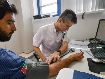 Medical examination of the UAE mini football team / Pavel Zheleznyak