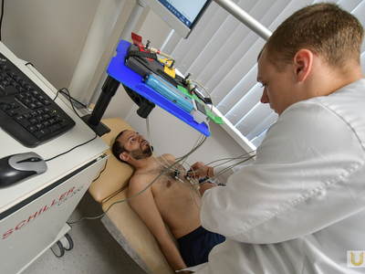 Medical examination of the UAE mini football team / Pavel Zheleznyak