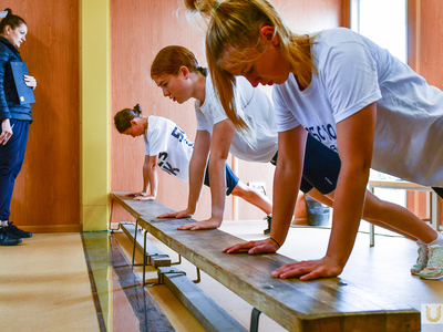 Вступительные испытания колледжа. ОФП / Павел Железняк