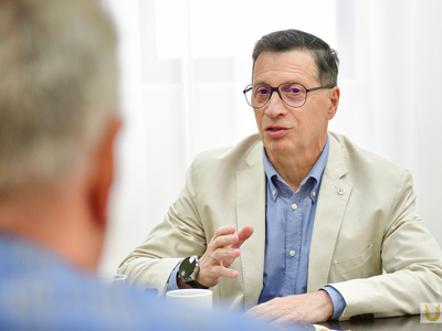 Встреча ректора с министром физической культуры и спорта Свердловской области / Павел Железняк