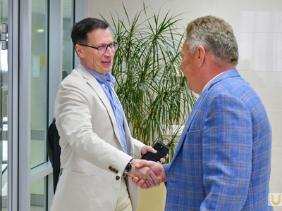 Встреча ректора с министром физической культуры и спорта Свердловской области / Павел Железняк