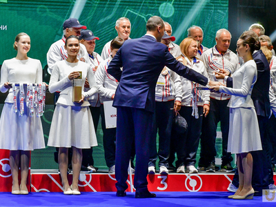 Закрытие Всероссийского фестиваля «Локо. Мы вместе» с участием министра спорта РФ / Павел Железняк