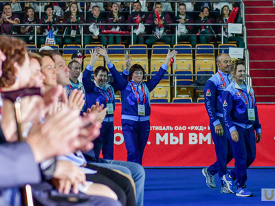Закрытие Всероссийского фестиваля «Локо. Мы вместе» с участием министра спорта РФ / Павел Железняк