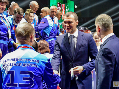 Закрытие Всероссийского фестиваля «Локо. Мы вместе» с участием министра спорта РФ / Павел Железняк