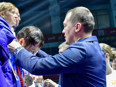 Закрытие Всероссийского фестиваля «Локо. Мы вместе» с участием министра спорта РФ / Павел Железняк