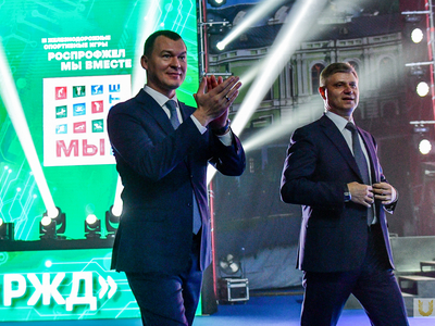 Закрытие Всероссийского фестиваля «Локо. Мы вместе» с участием министра спорта РФ / Павел Железняк