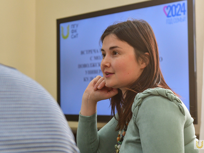 Встреча ректора со студенческими семьями Поволжского / Павел Железняк