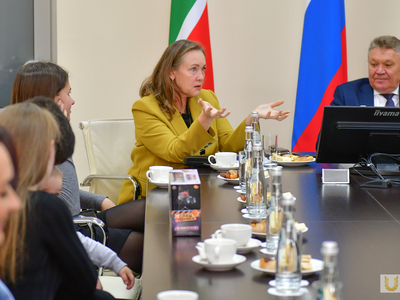 Встреча ректора со студенческими семьями Поволжского / Павел Железняк