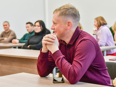 Встреча с кураторами Института физической культуры / Павел Железняк