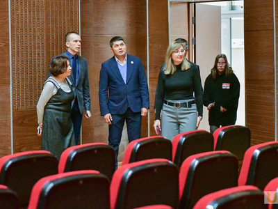 Делегация из Университета Альфраганус (Узбекистан) в Поволжском / Павел Железняк