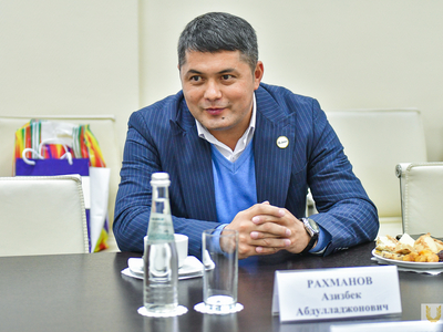Делегация из Университета Альфраганус (Узбекистан) в Поволжском / Павел Железняк
