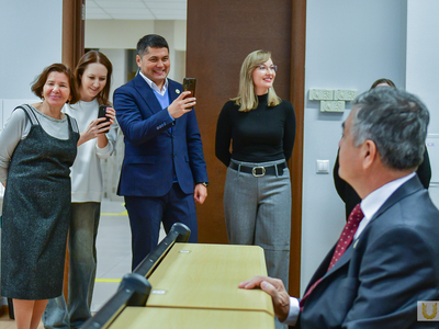 Делегация из Университета Альфраганус (Узбекистан) в Поволжском / Павел Железняк