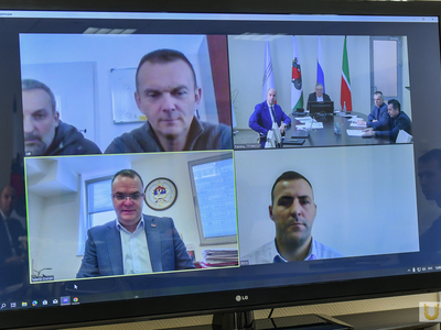 ВКС с представителями вузов и министерства семьи, молодежи и спорта Республики Сербской / Павел Железняк