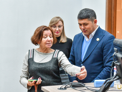 Делегация из Университета Альфраганус (Узбекистан) в Поволжском / Павел Железняк
