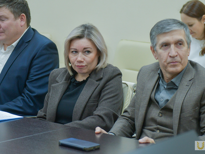 Встреча ректора со сборной по плаванию — победителями Спартакиады союзного государства / Павел Железняк