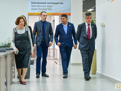 Делегация из Университета Альфраганус (Узбекистан) в Поволжском / Павел Железняк