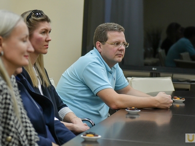 Встреча с президентом Всероссийской федерации гребли на байдарках и каноэ Евгением Архиповым / Павел Железняк