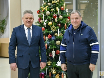 Встреча с президентом Всероссийской федерации гребли на байдарках и каноэ Евгением Архиповым / Павел Железняк