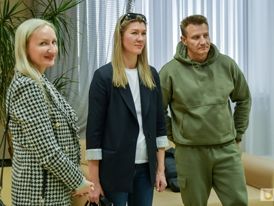 Встреча с президентом Всероссийской федерации гребли на байдарках и каноэ Евгением Архиповым / Павел Железняк