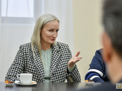 Встреча с президентом Всероссийской федерации гребли на байдарках и каноэ Евгением Архиповым / Павел Железняк