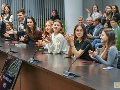 Награждение лауреатов премии «Учись побеждать» / Павел Железняк